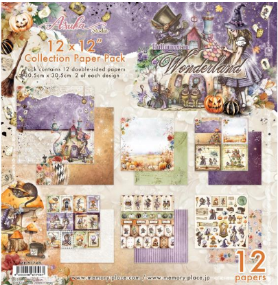 Memory Place - Halloween in Wonderland Collection Pack and Ephemera