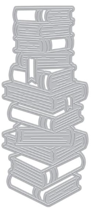Hero Arts - Stacked Books