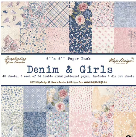 Maja Design - Denim & Girls - 6x6 Paper Pack