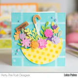 Pretty Pink Posh - Umbrella Shaker Dies