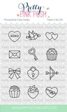 Pretty Pink Posh - Valentine Icons Stamp & Die Set