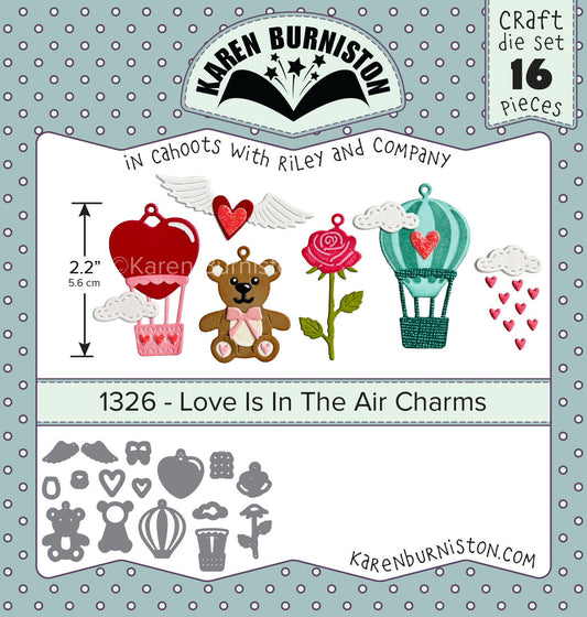 Karen Burniston - 1326 Love Is In The Air Charms