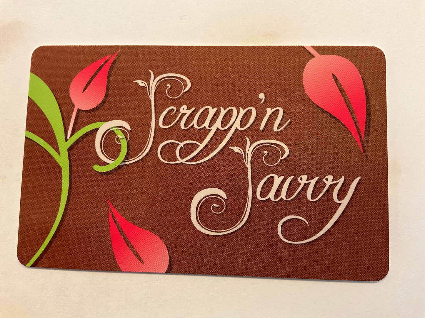 Scrapp’n Savvy Gift Card