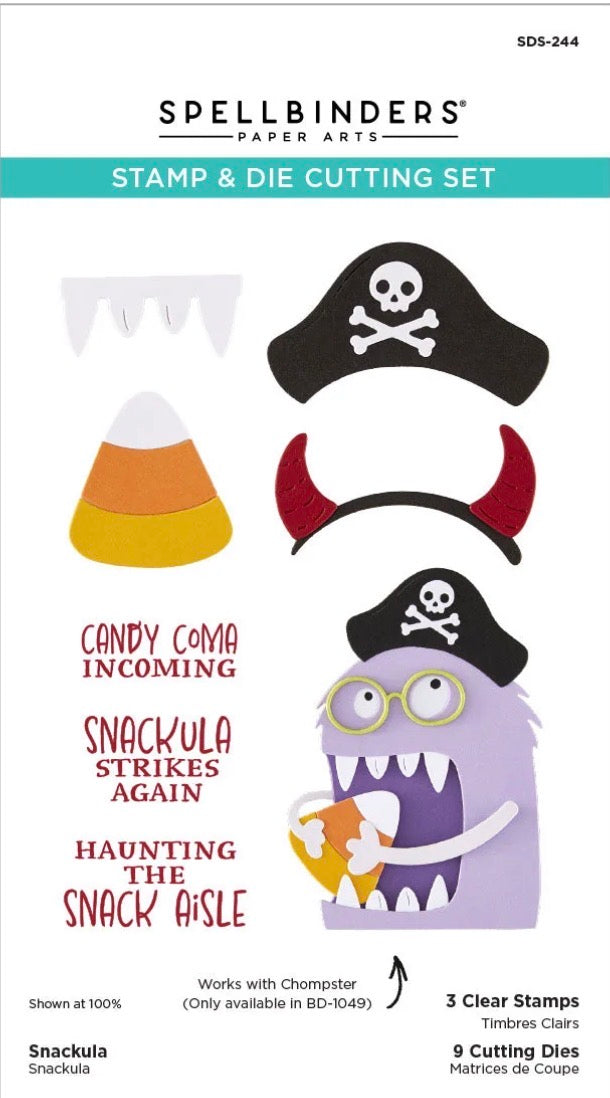 Spellbinders Paper Arts Cutting Dies - Snackula