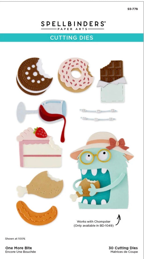 Spellbinders Paper Arts Cutting Dies - One More Bite
