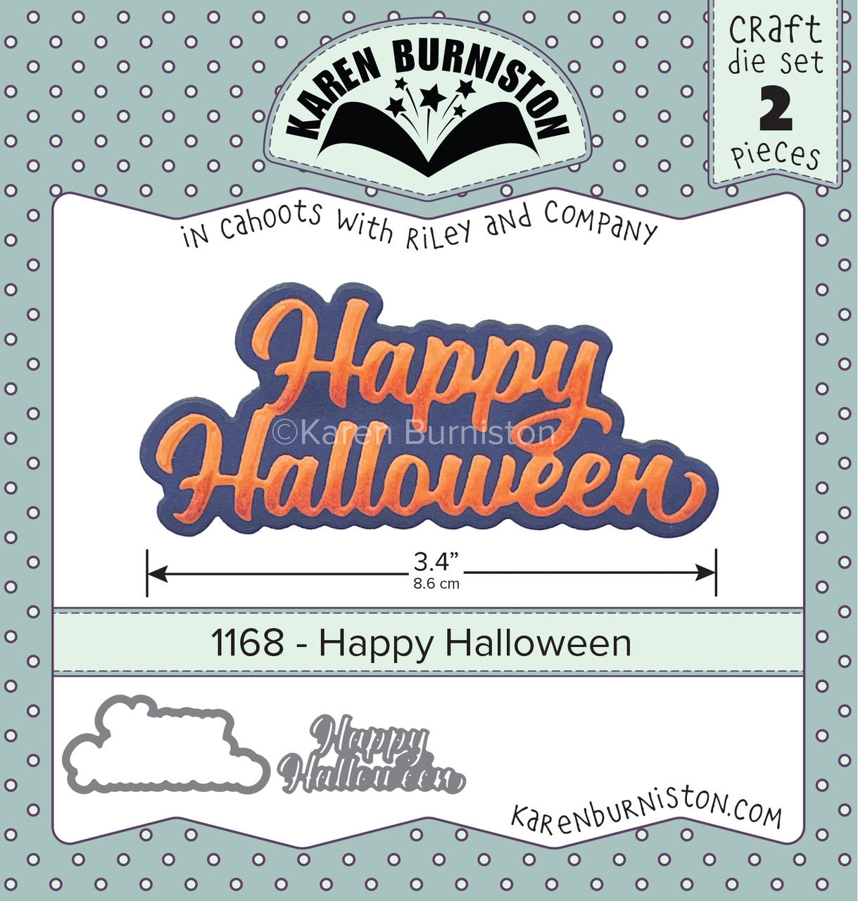 1168 Karen Burniston - Happy Halloween