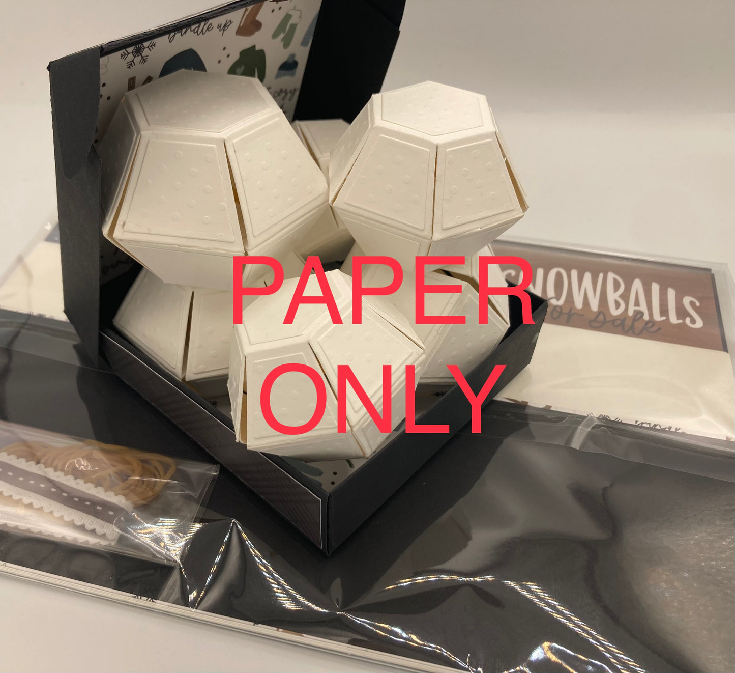 Snowball Box Kit *PAPER ONLY*
