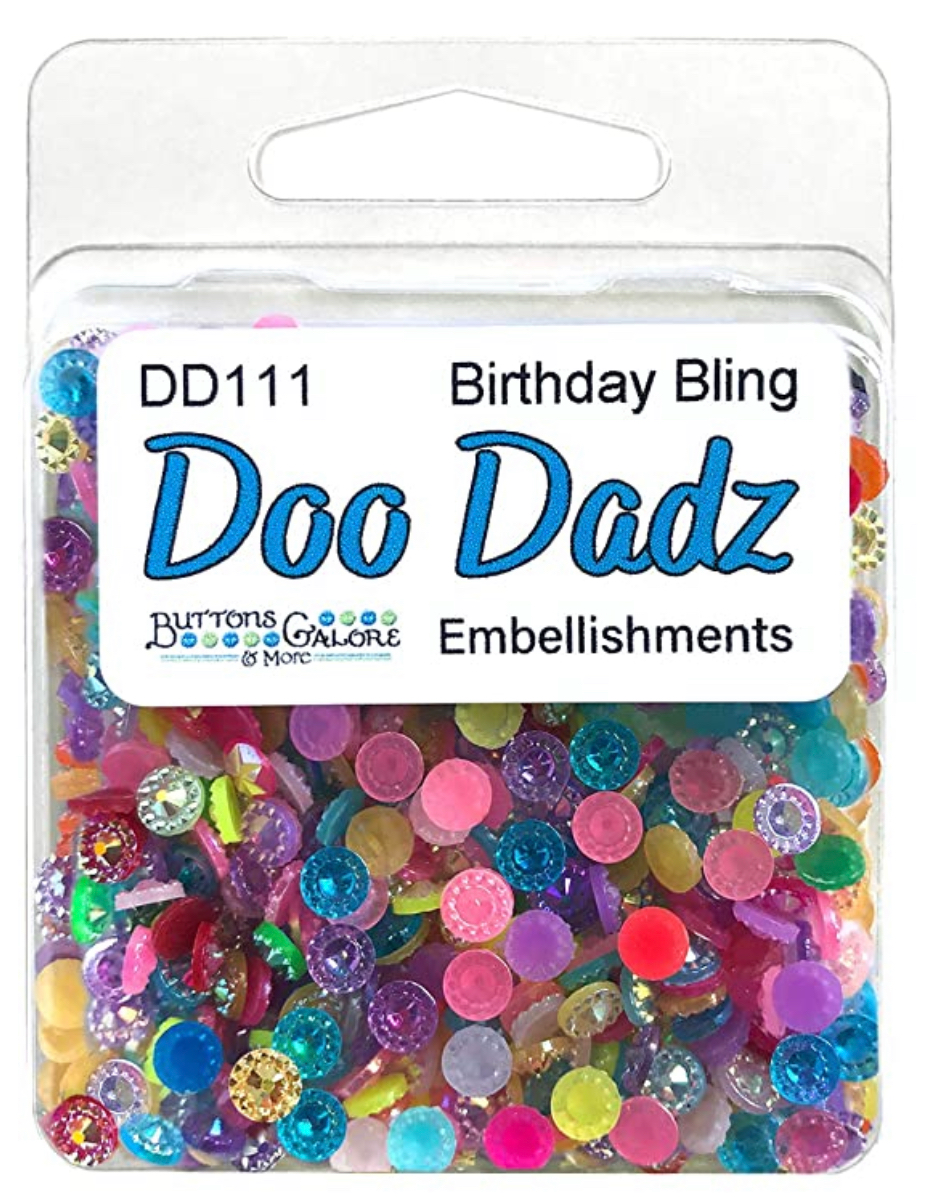 Buttons Galore - Doo Dadz - Birthday Bling