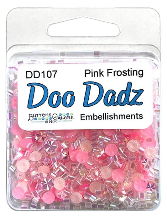 Buttons Galore - Doo Dadz - Pink Frosting