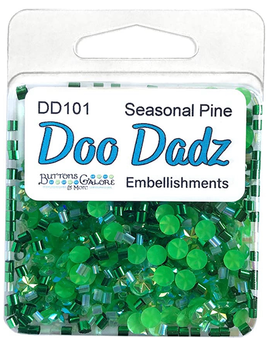 Buttons Galore - Doo Dadz - Seasonal Pine